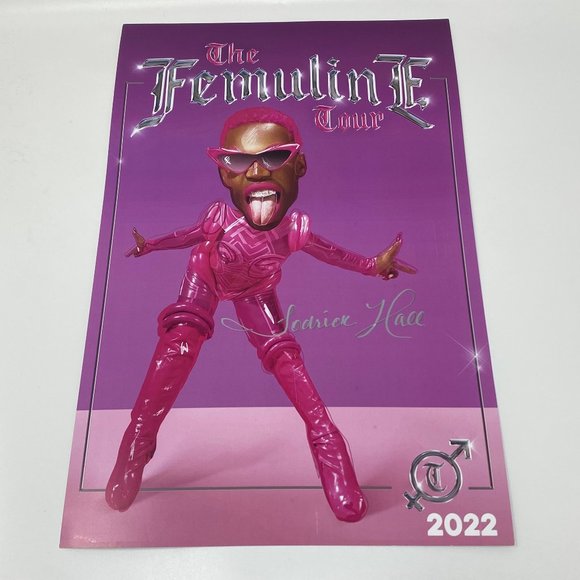Todrick Hall Poster Femuline Tour 2022 Autographed Signed VIP Exclusive 11x17"